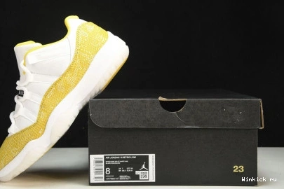 Air Snakeskin” Low “Yellow Jordan 11 0801